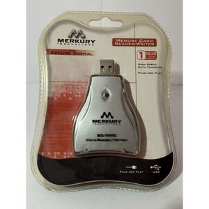 Merkury Innovations High Speed Data Transfer Plug Play Memory Stick Card Reader